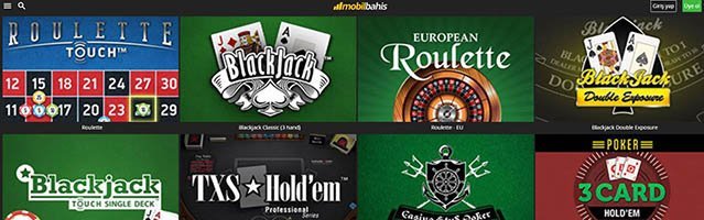 Mobilbahis Canlı Casino Oyunları ve Çeşitleri